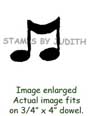 AAA-288-HK Double Music Note